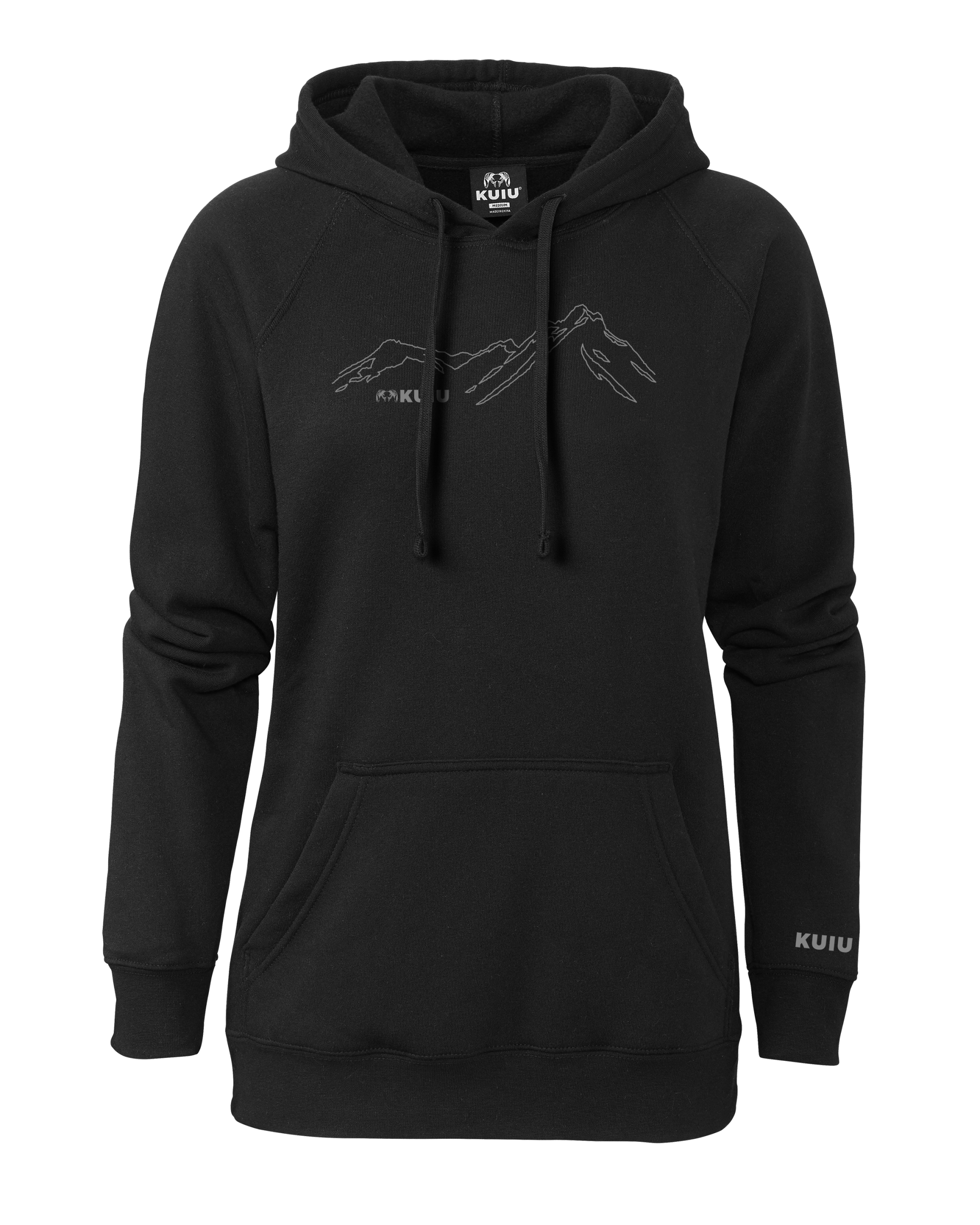 KUIU Women's HD Mountain Hoodie | Black