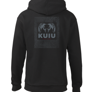 KUIU Topo Back Logo Hoodie | Black
