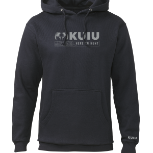 Outlet KUIU Topo Here to Hunt Hoodie | Navy