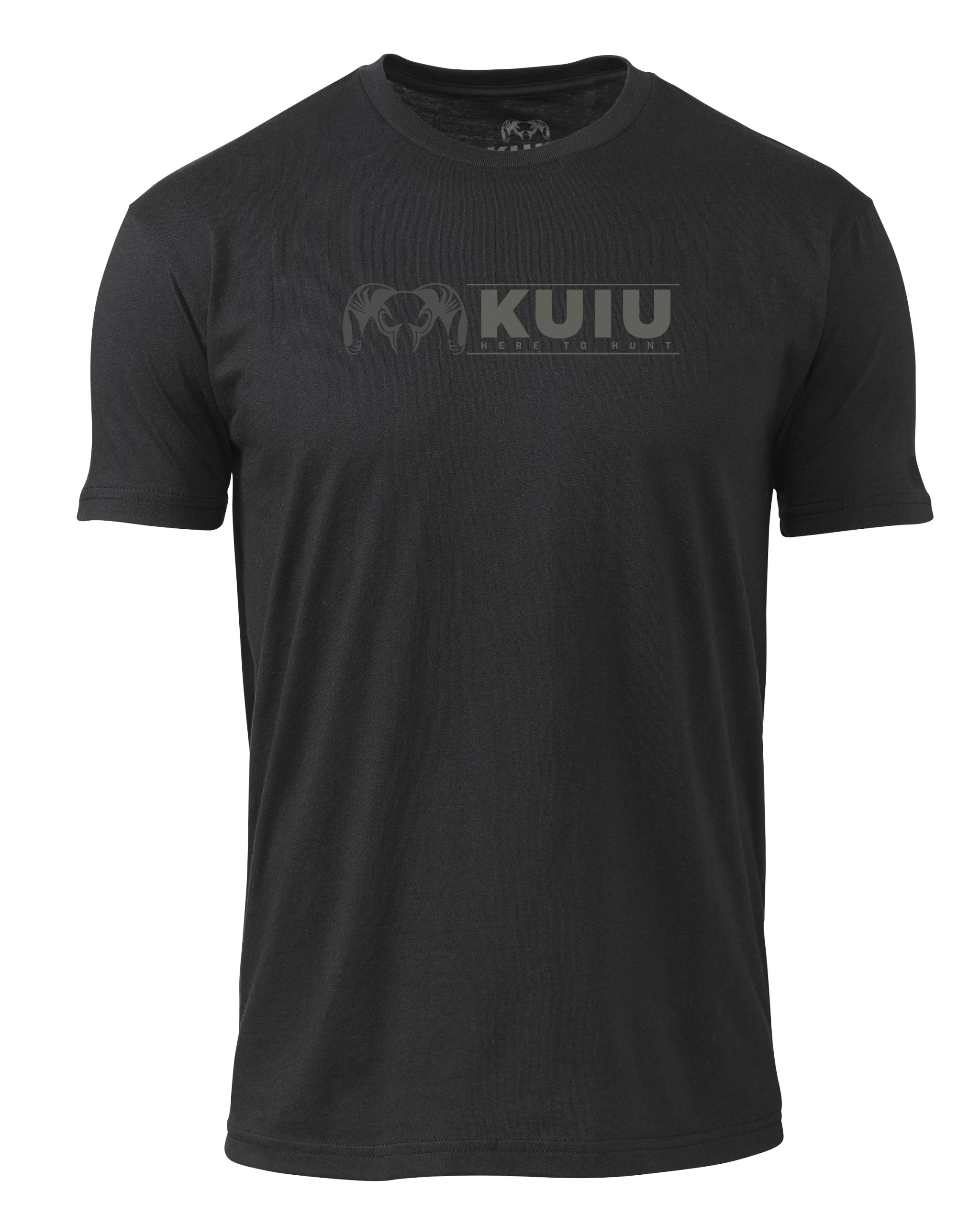KUIU Here to Hunt Logo T-Shirt | Black