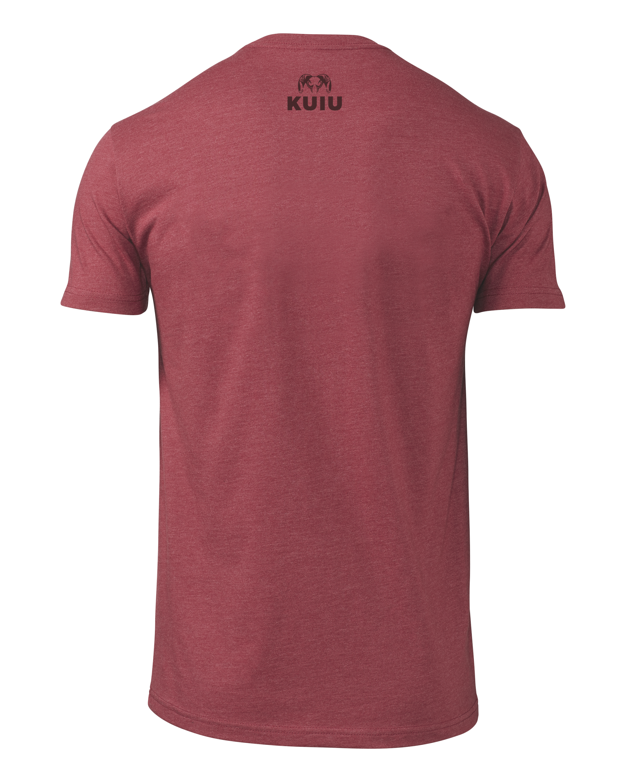 KUIU Here to Hunt Logo T-Shirt | Cardinal - 图片 2
