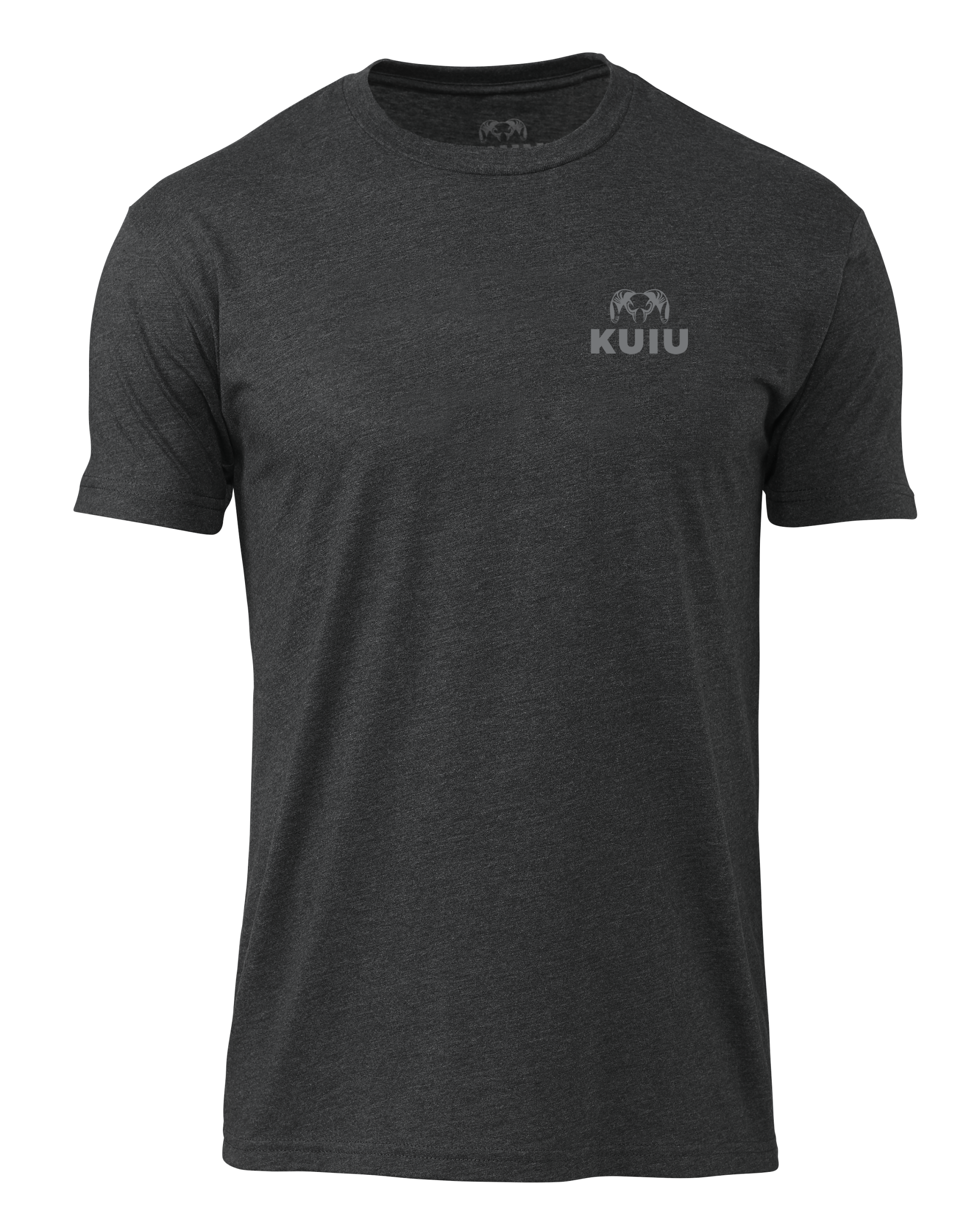 KUIU Vertical Flag Logo T-Shirt | Charcoal - 图片 2