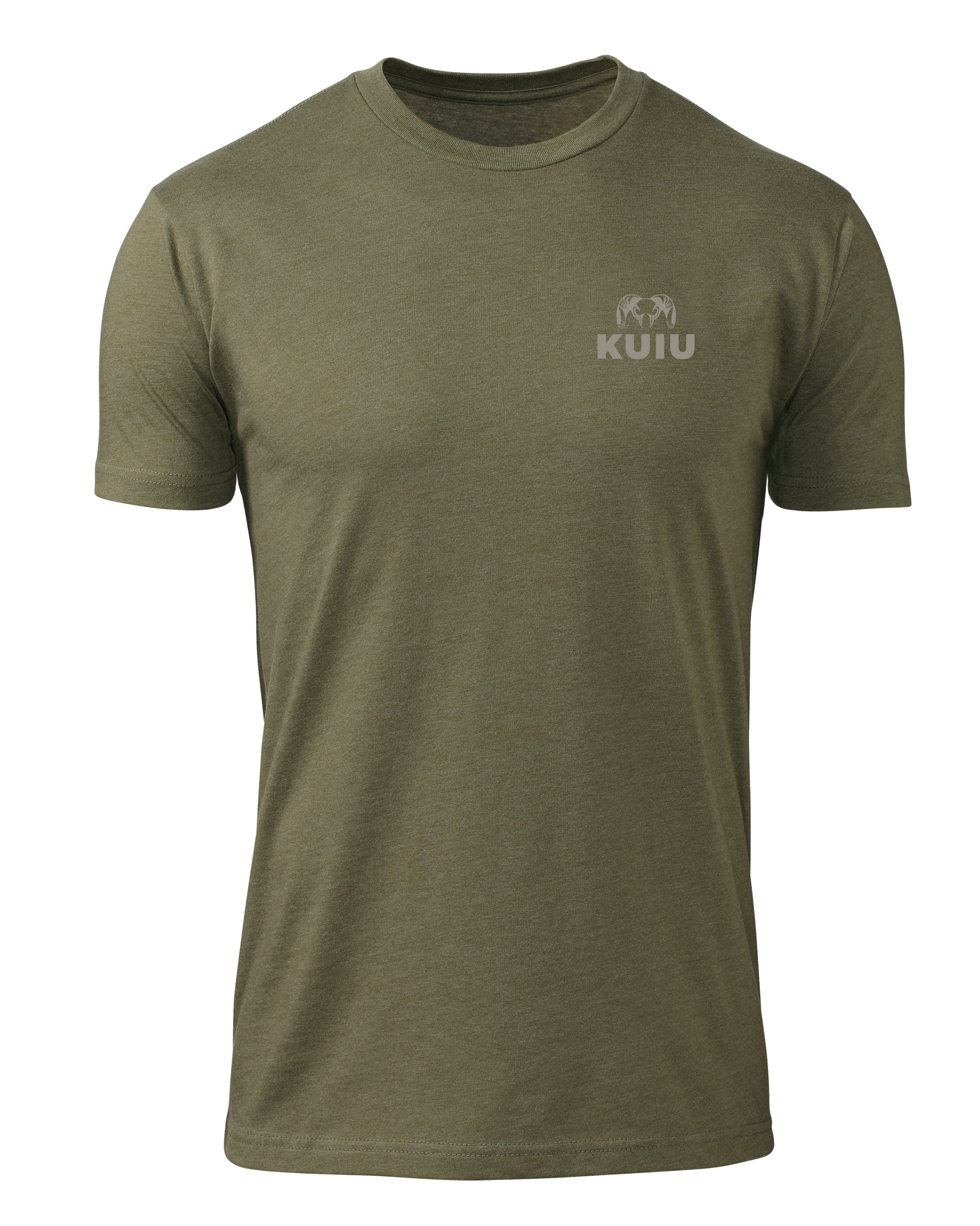 KUIU Vertical Flag Logo T-Shirt | Military Green - 图片 2