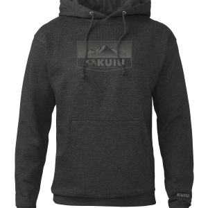 KUIU Ultralight Mountain Logo Hoodie | Charcoal