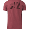 KUIU Solid Flag Fade T-Shirt | Cardinal