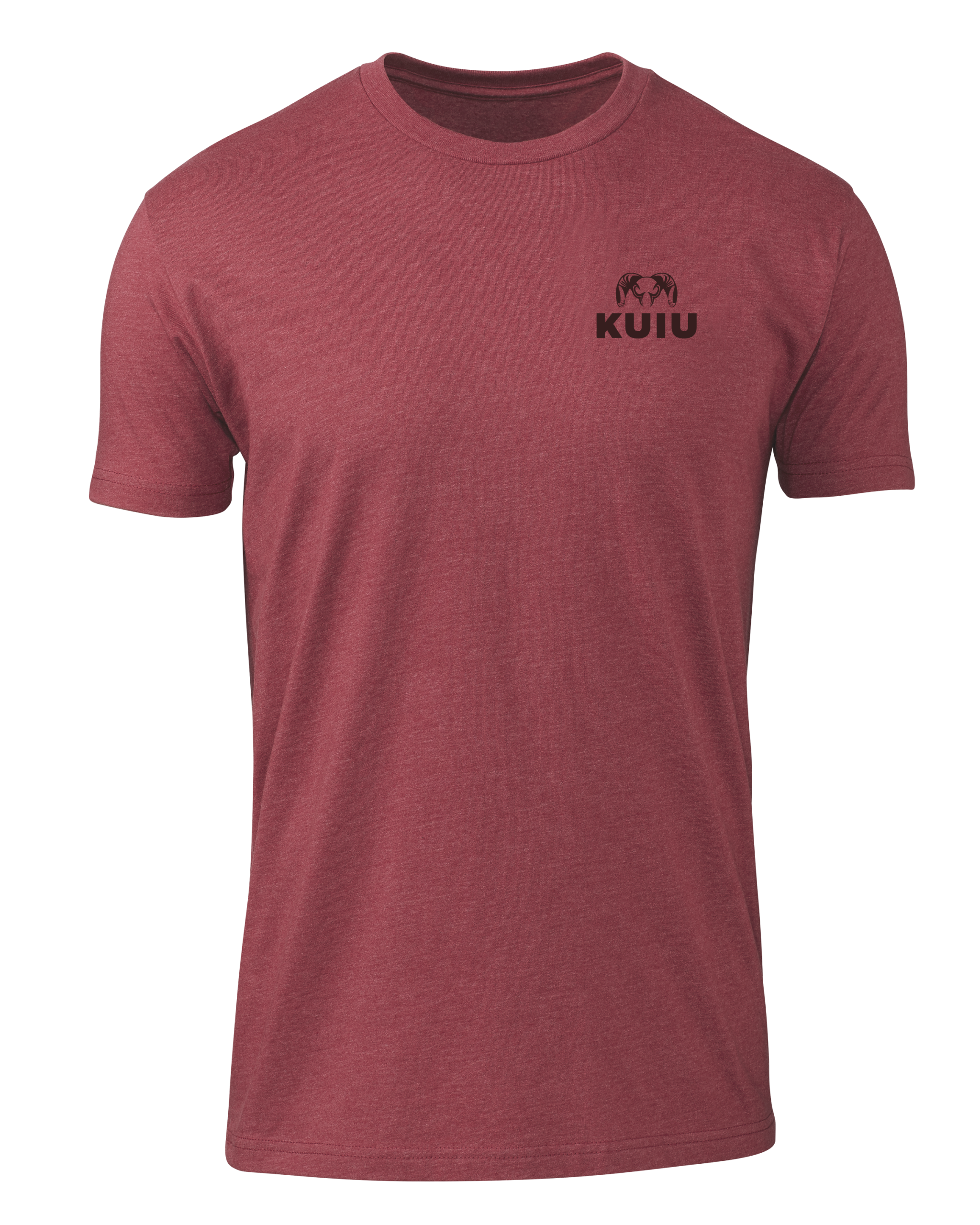 KUIU Solid Flag Fade T-Shirt | Cardinal - 图片 2