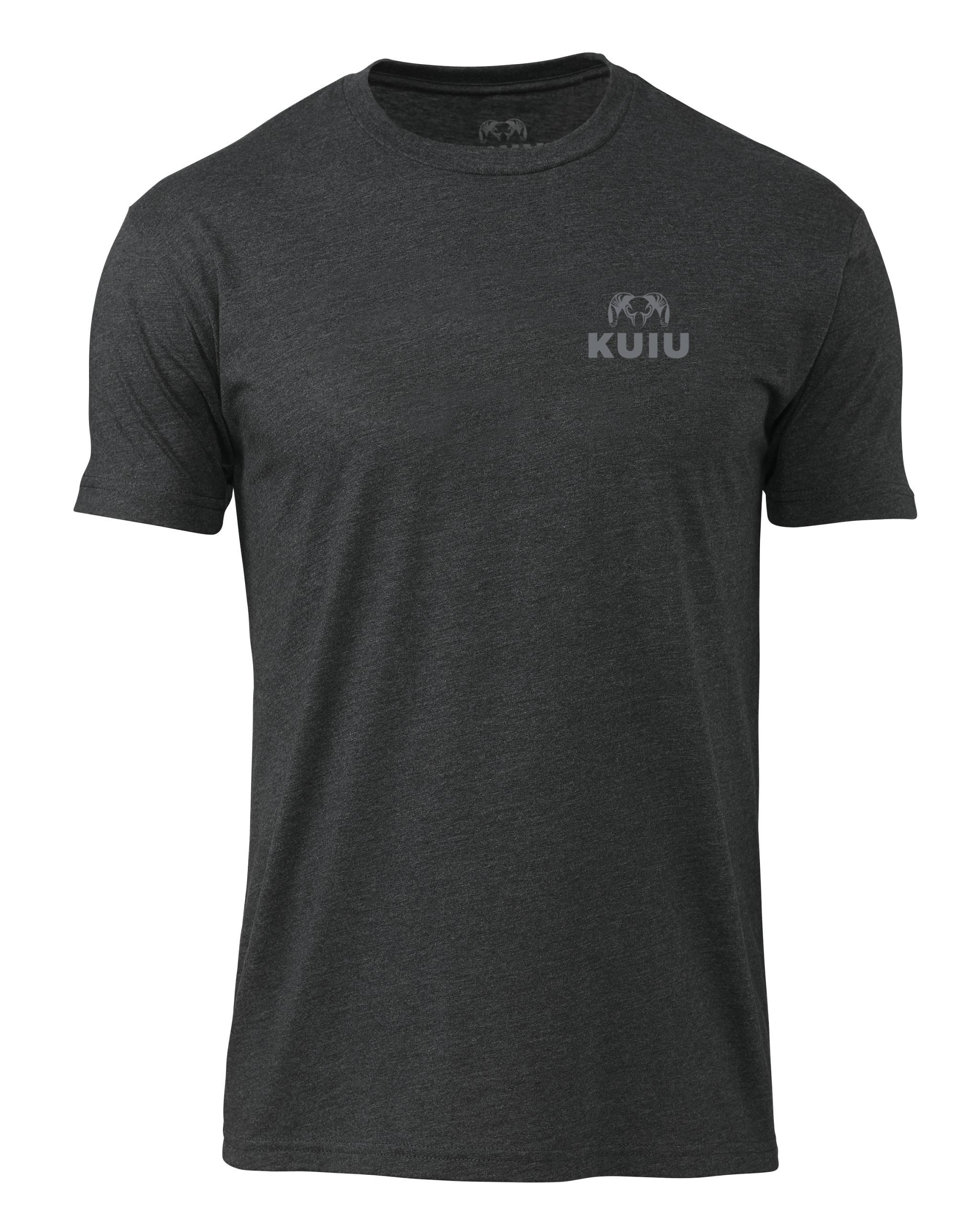 KUIU Solid Flag Fade T-Shirt | Charcoal - 图片 2
