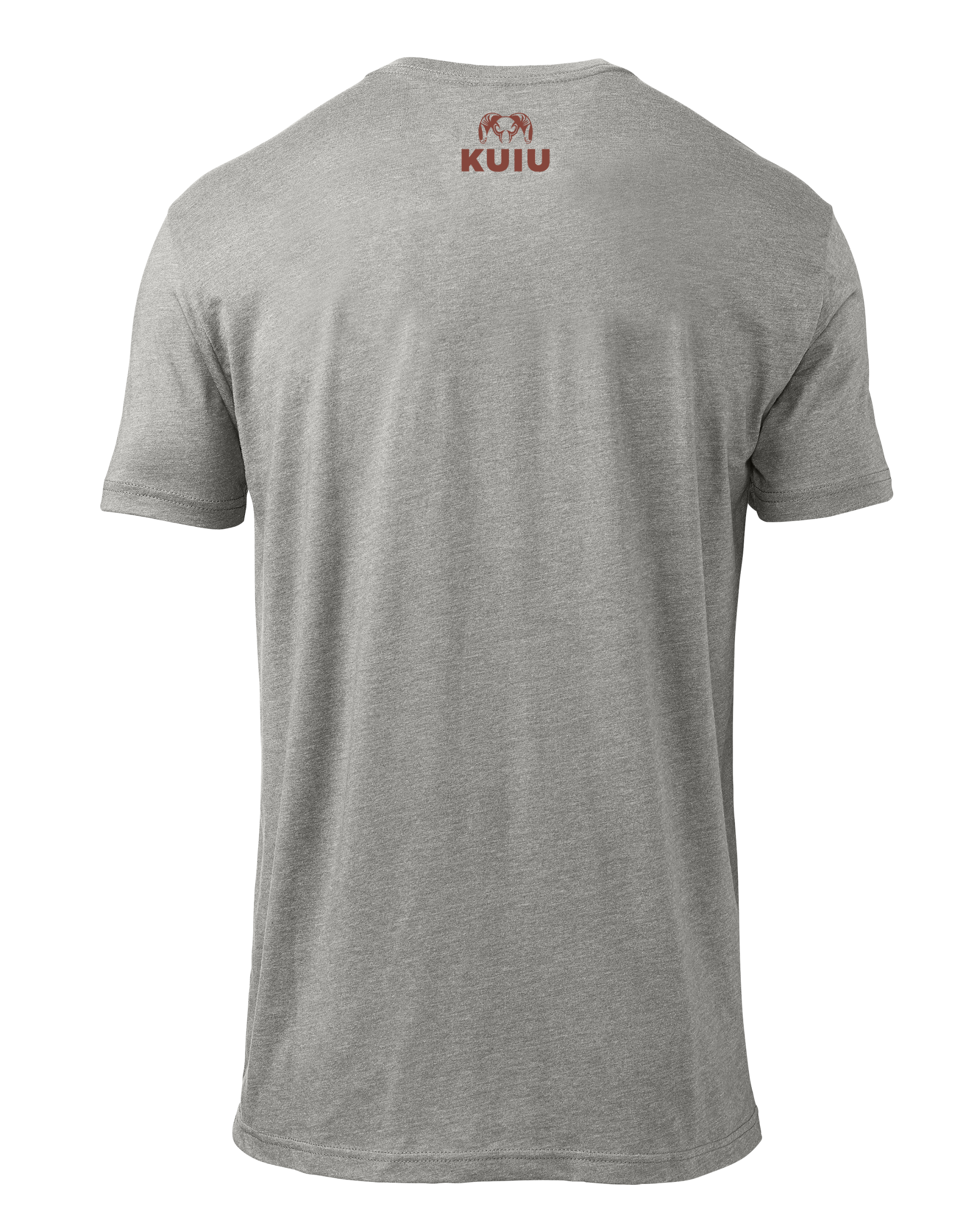 KUIU Ram Flag T-Shirt | Heather Grey - 图片 2