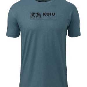 KUIU Topo Block T-Shirt | Indigo
