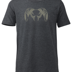 Youth Engraved Ram T-Shirt | Charcoal
