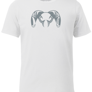 Youth Engraved Ram T-Shirt | White