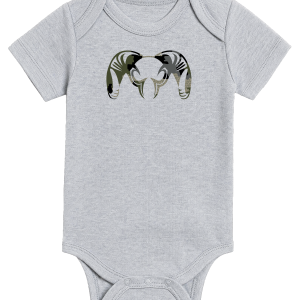 KUIU Verde Ram Baby One-Piece | Heather Grey