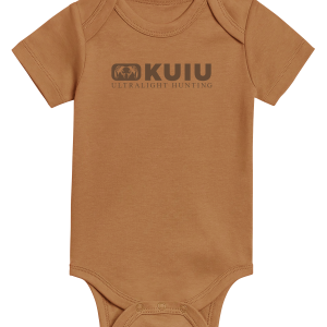 KUIU Block Logo Baby One-Piece | Chai