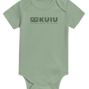 KUIU Block Logo Baby One-Piece | Thyme
