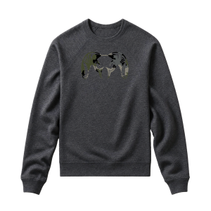 Toddler Camo Big Ram Crewneck Sweatshirt | Verde