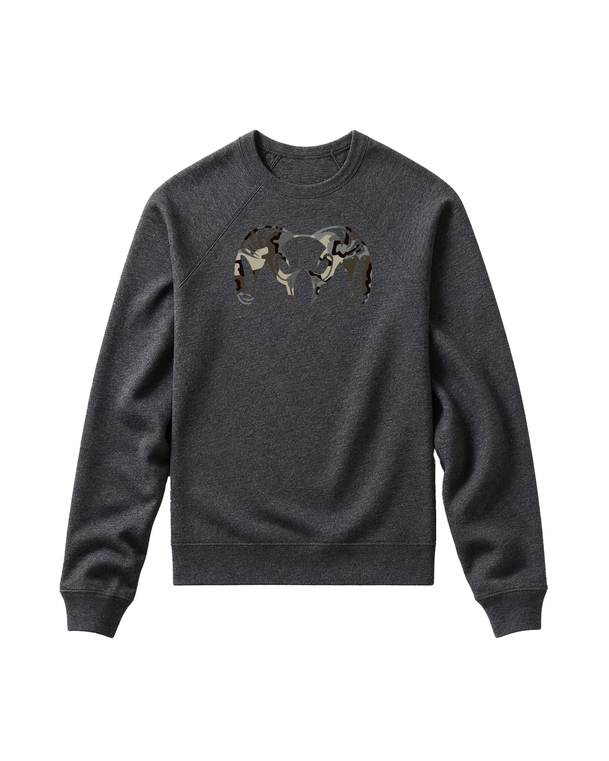 Toddler Camo Big Ram Crewneck Sweatshirt | Vias