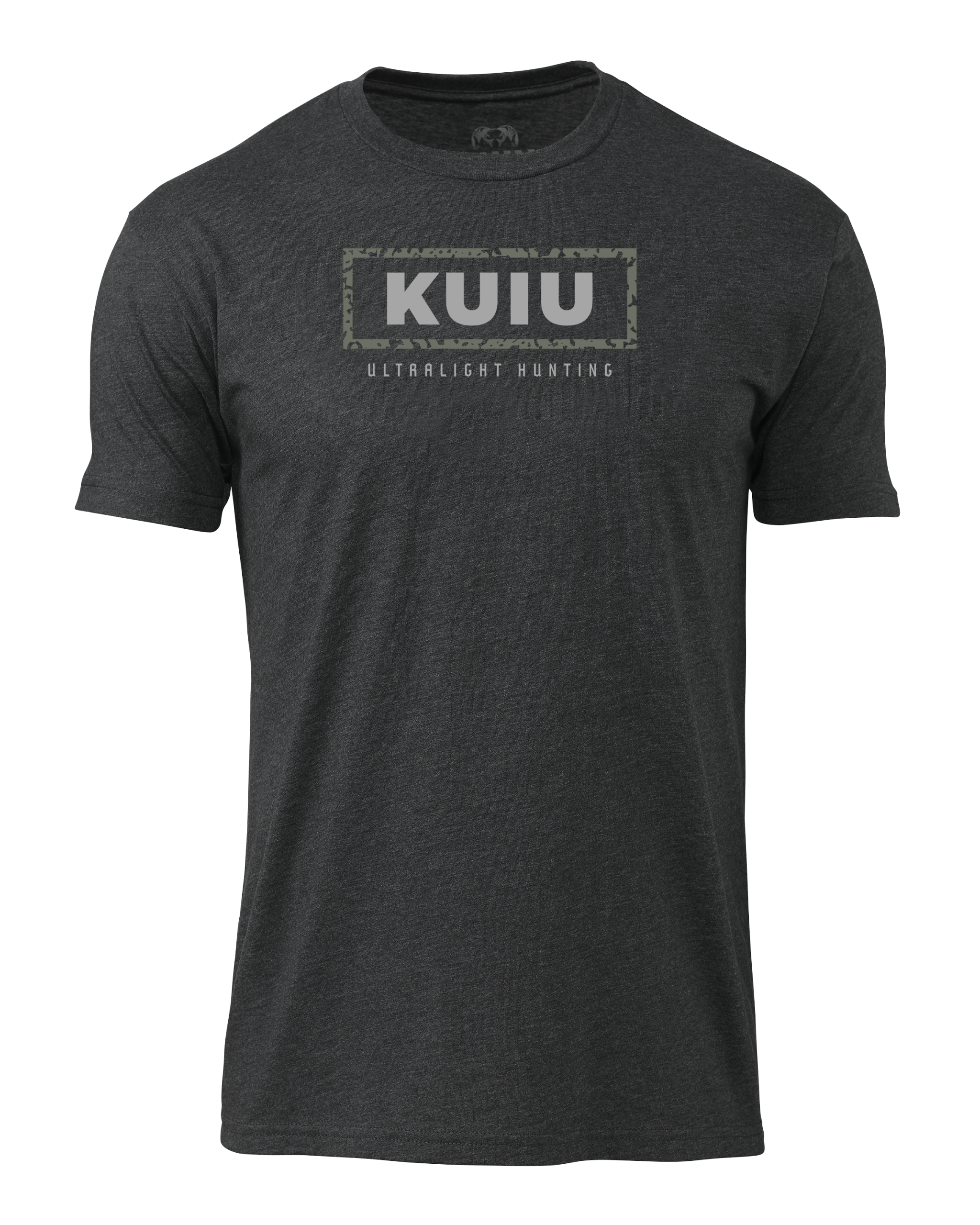 KUIU Box Logo T-Shirt | Charcoal