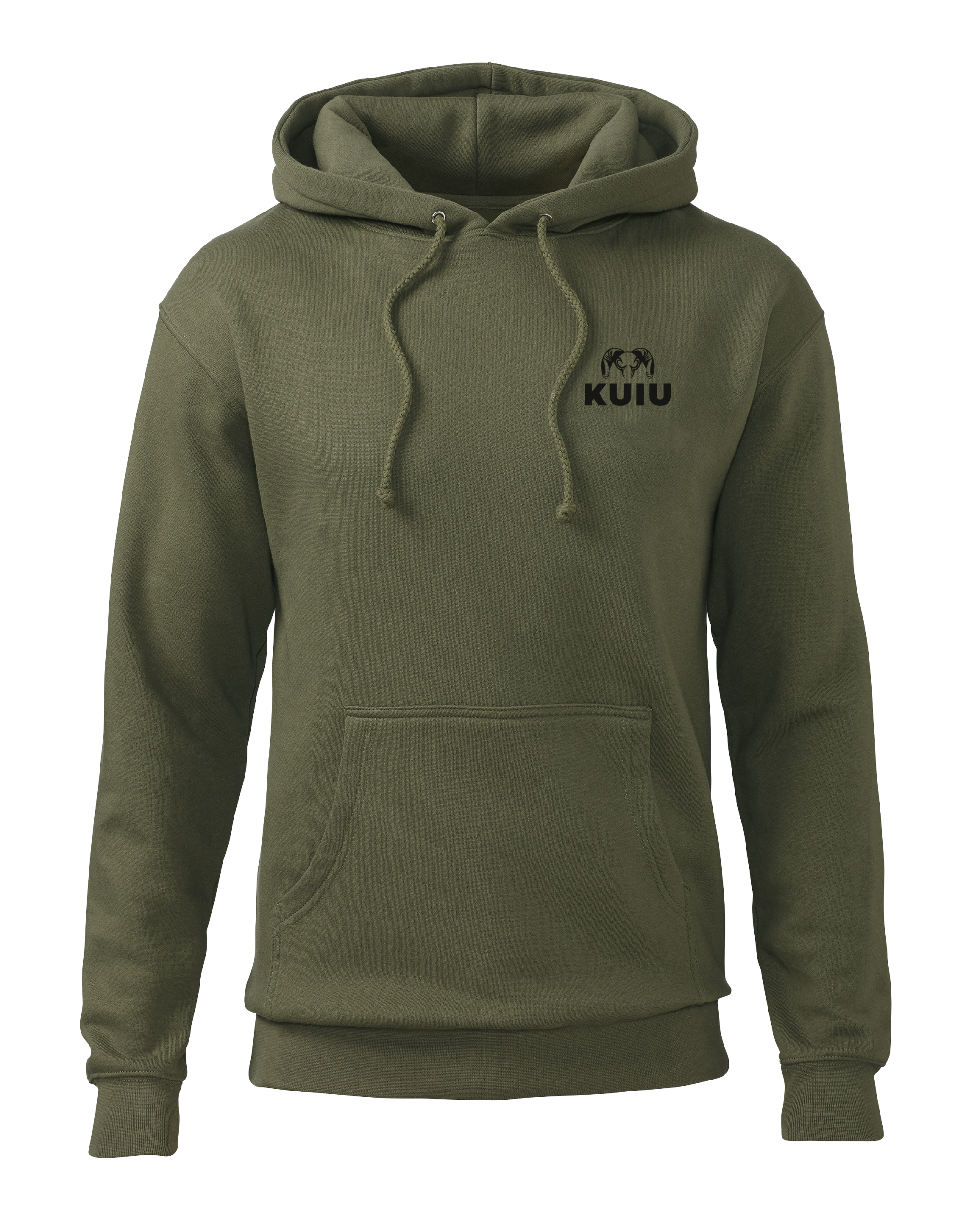 KUIU Elk Skull Hoodie | Army - 图片 2