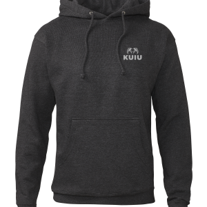 Alternative view of KUIU Elk Skull Hoodie | Charcoal