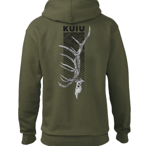 KUIU Elk Skull Hoodie | Army