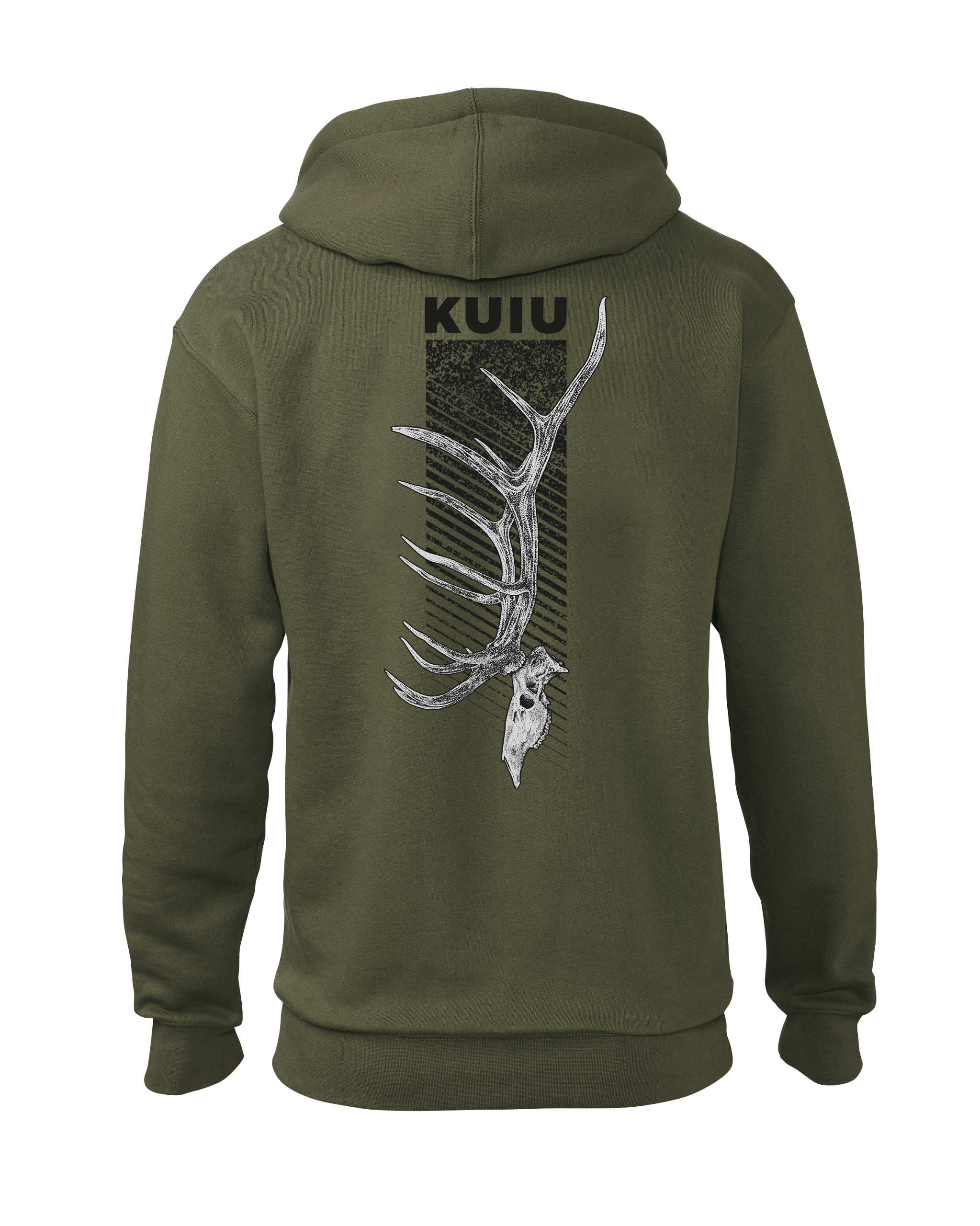 KUIU Elk Skull Hoodie | Army