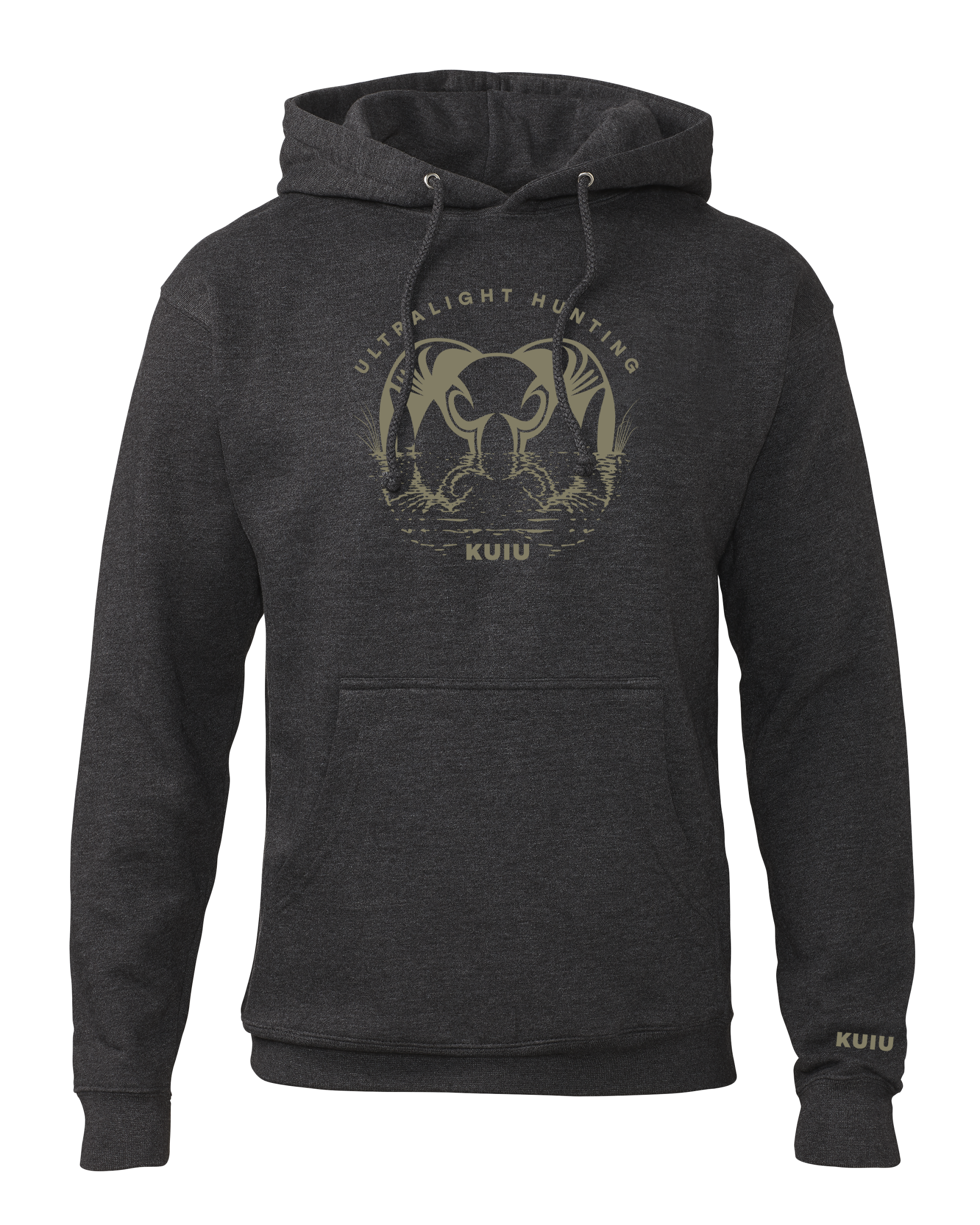 KUIU Waterway Hoodie | Charcoal