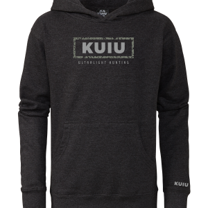 Youth Box Logo Hoodie | Charcoal