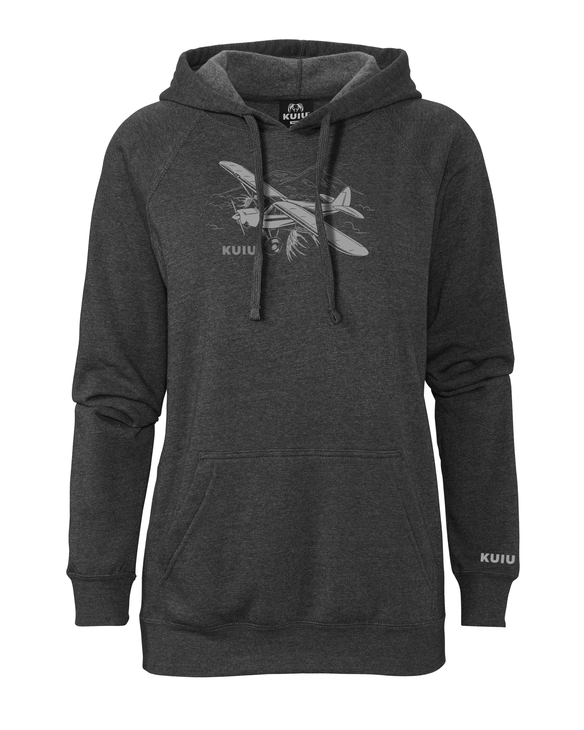 Women's Flight Hoodie | Charcoal