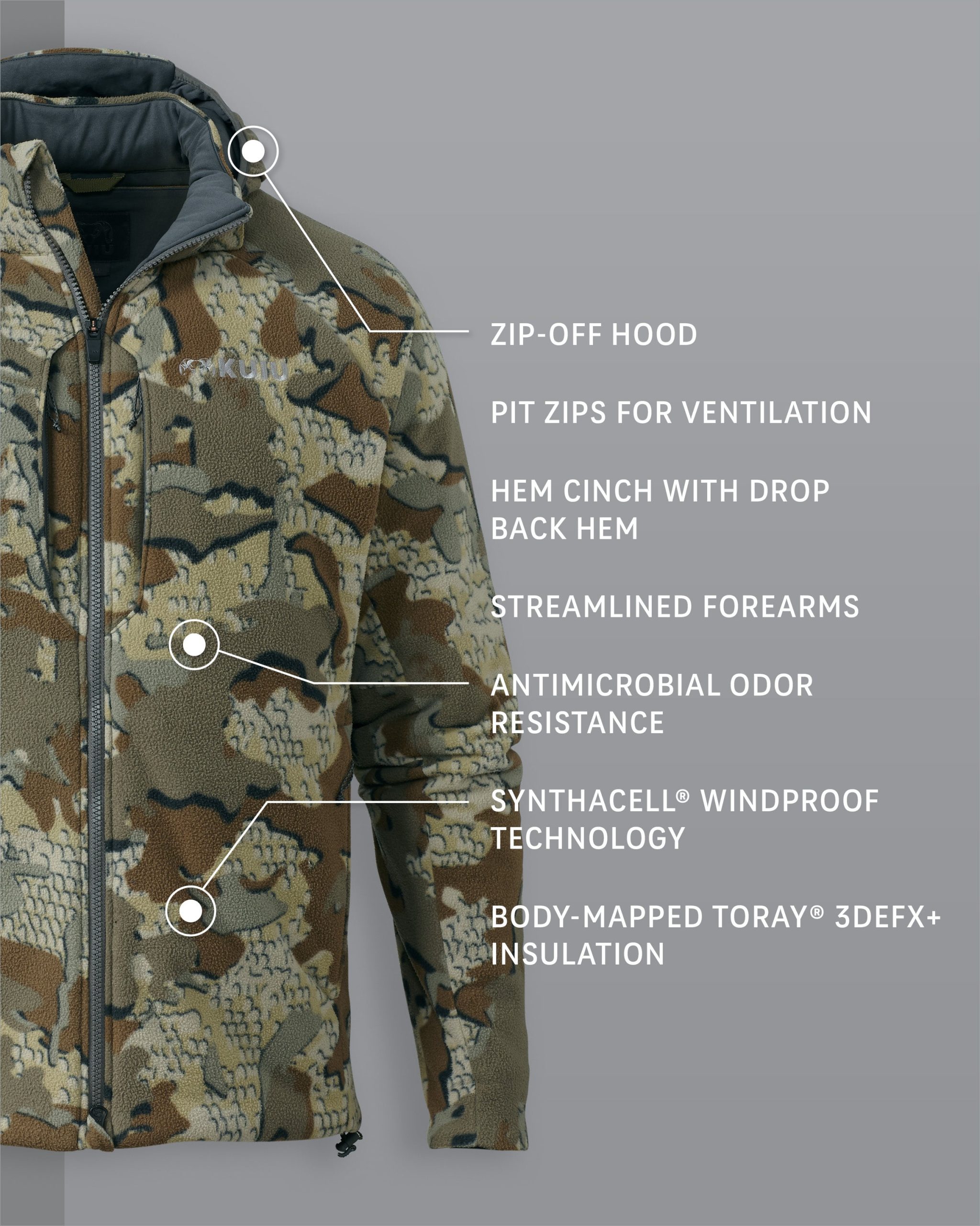 KUIU Proximity Hooded Insulated Jacket | Valo - 图片 2