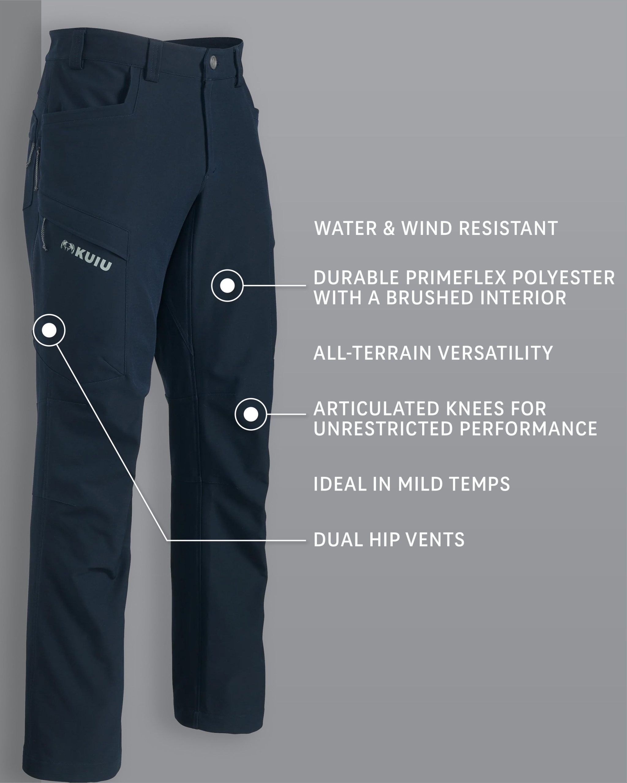 Attack Pant | Navy - 图片 2