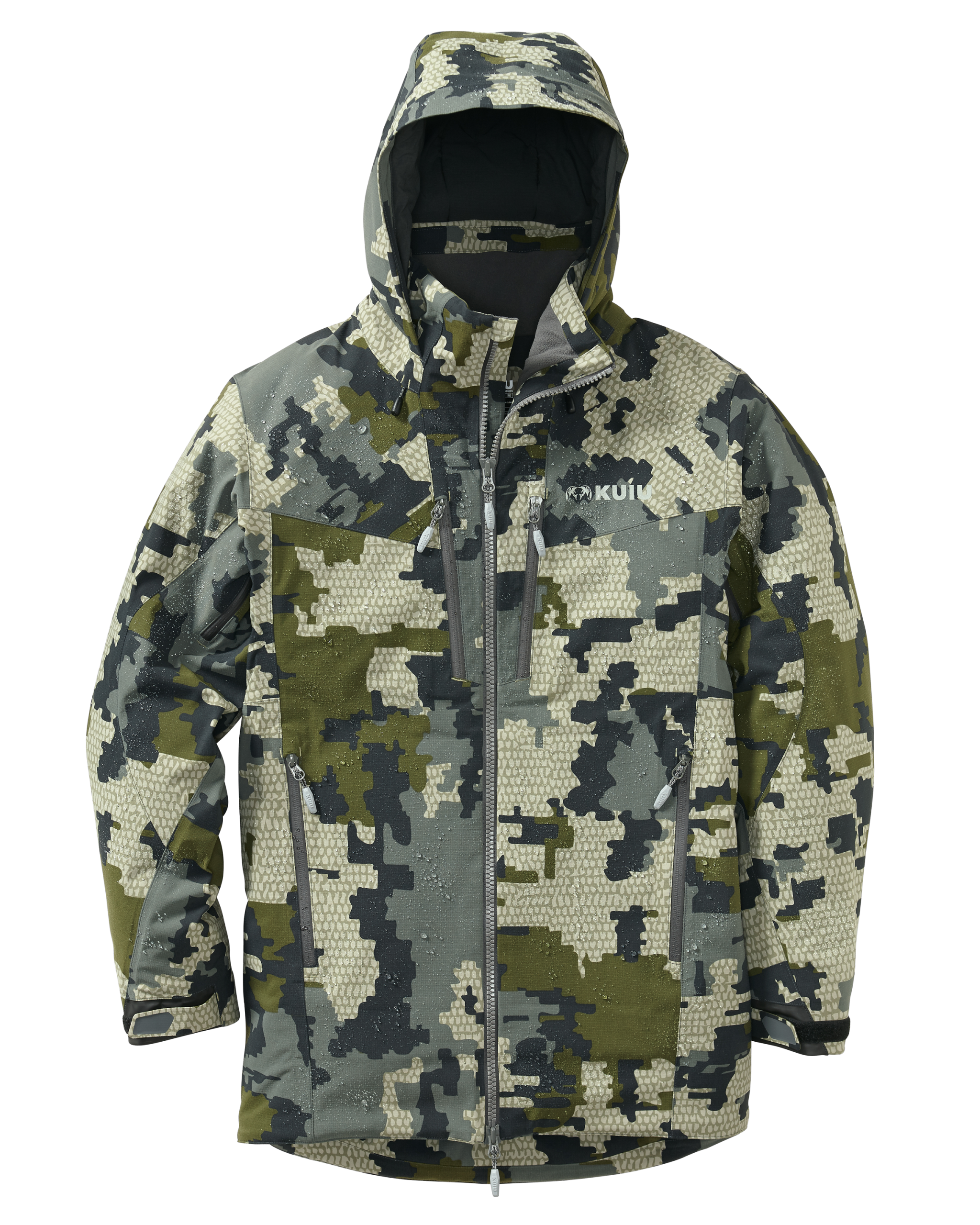 KUIU Kutana Gale Force Hooded Jacket | Verde - 图片 2