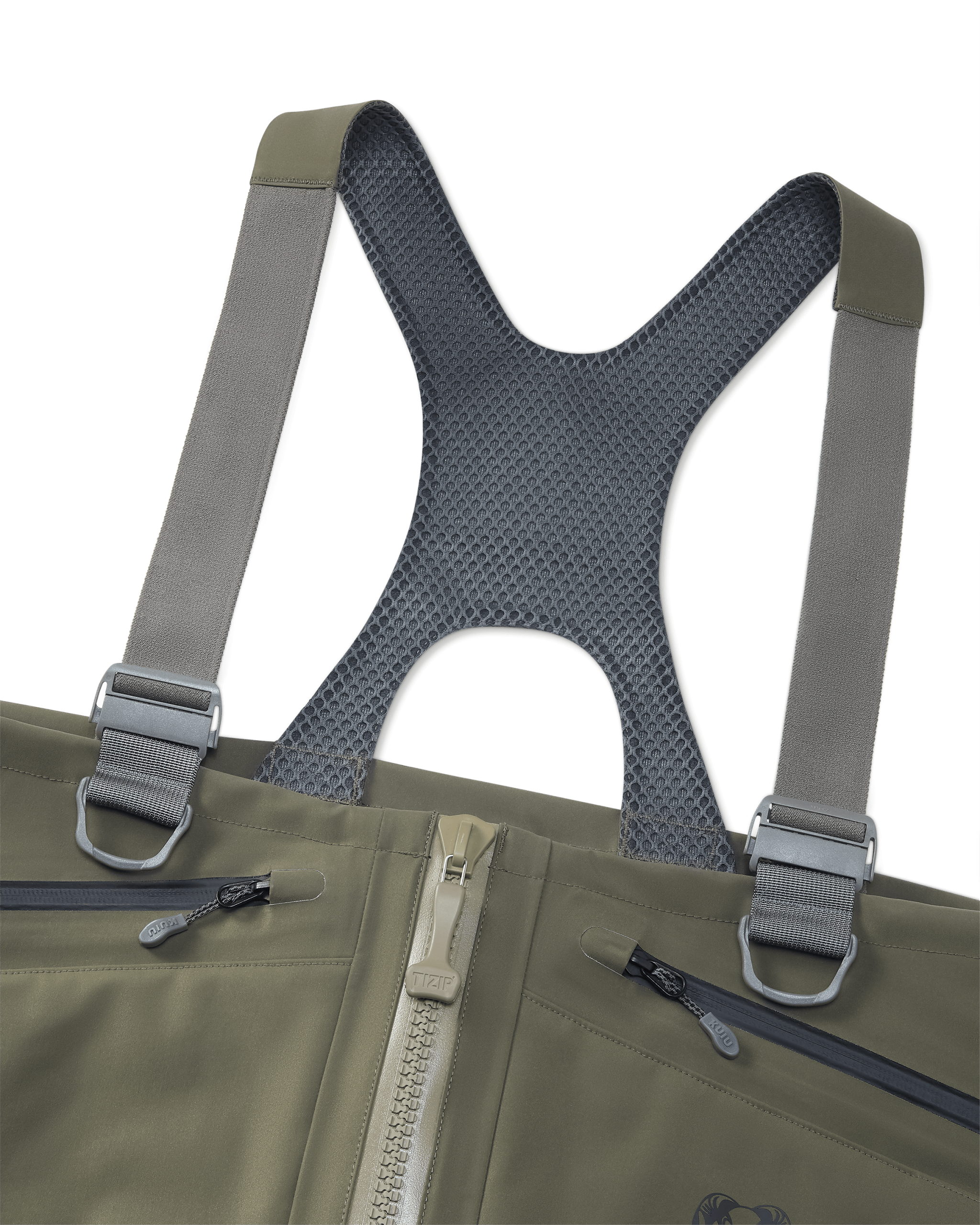 KUIU PRO HD Flex Zip Wader | Ash - 图片 5