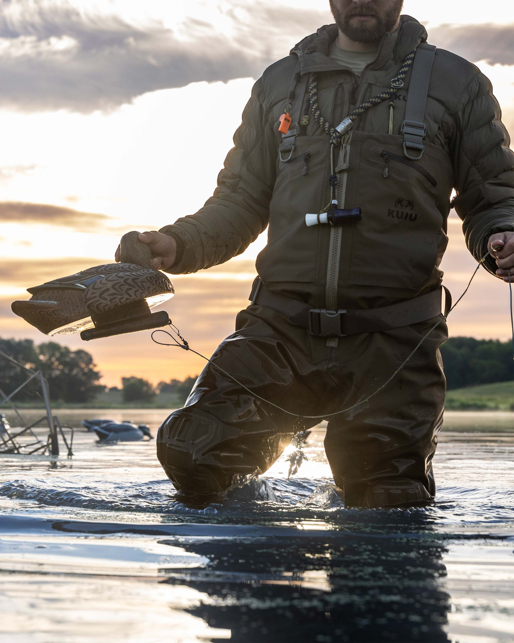 KUIU PRO HD Flex Zip Wader | Ash - 图片 13