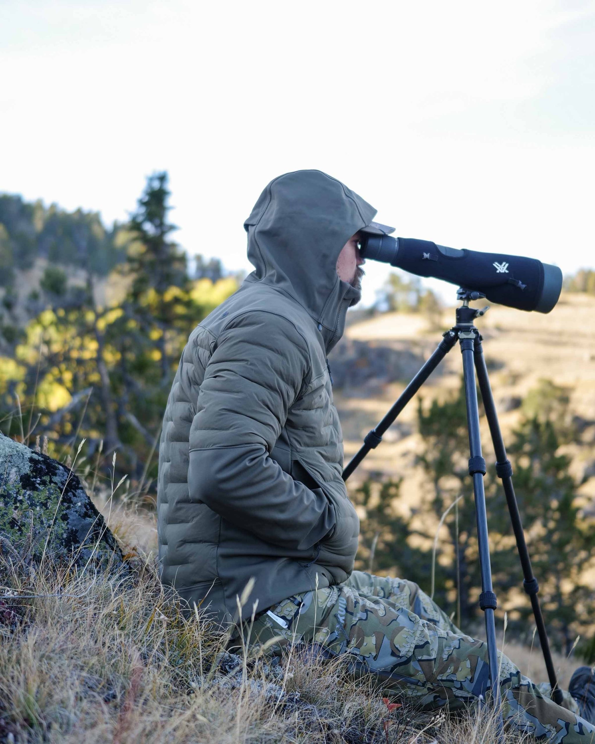 Axis Thermal Hybrid Hooded Jacket | Carbon - 图片 5