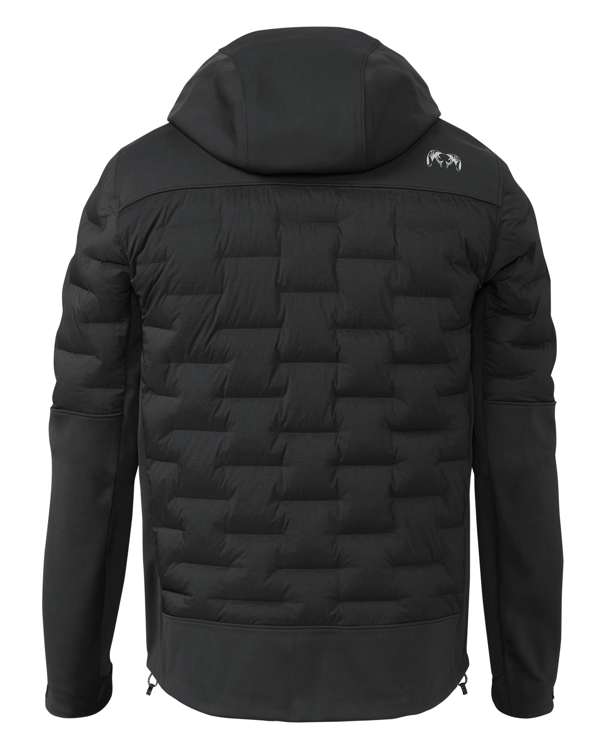 Axis Thermal Hybrid Hooded Jacket | Carbon - 图片 2