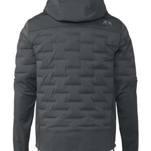 Alternative view of Axis Thermal Hybrid Hooded Jacket | Gunmetal