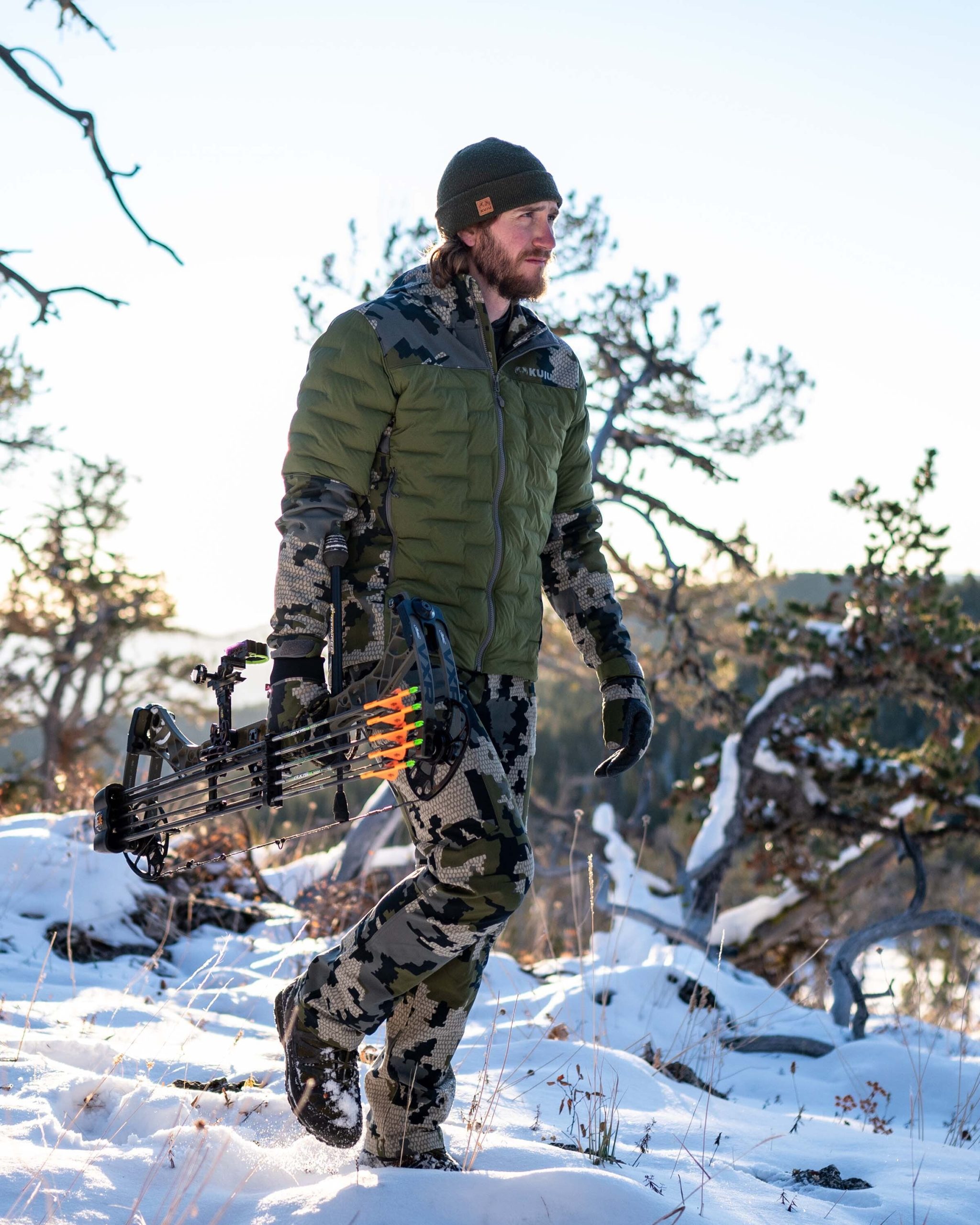 Axis Thermal Hybrid Hooded Jacket | Verde - 图片 4