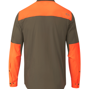 Alternative view of Upland Sporter Shirt | Major Brown/Blaze Orange