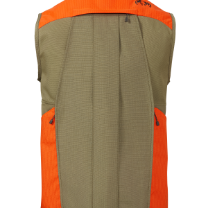Alternative view of Core Upland Vest | Khaki/Blaze Orange