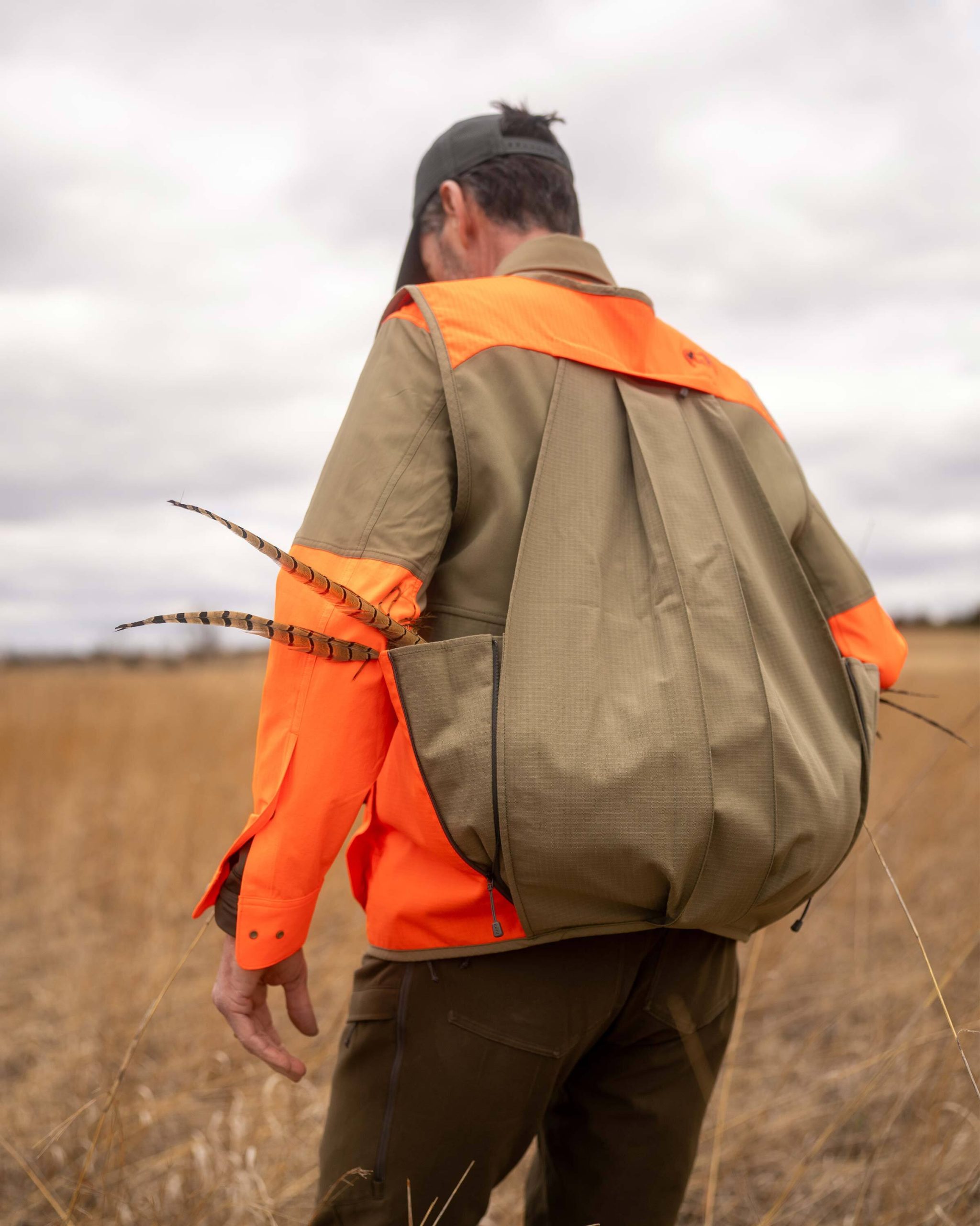 Core Upland Vest | Khaki/Blaze Orange - 图片 8