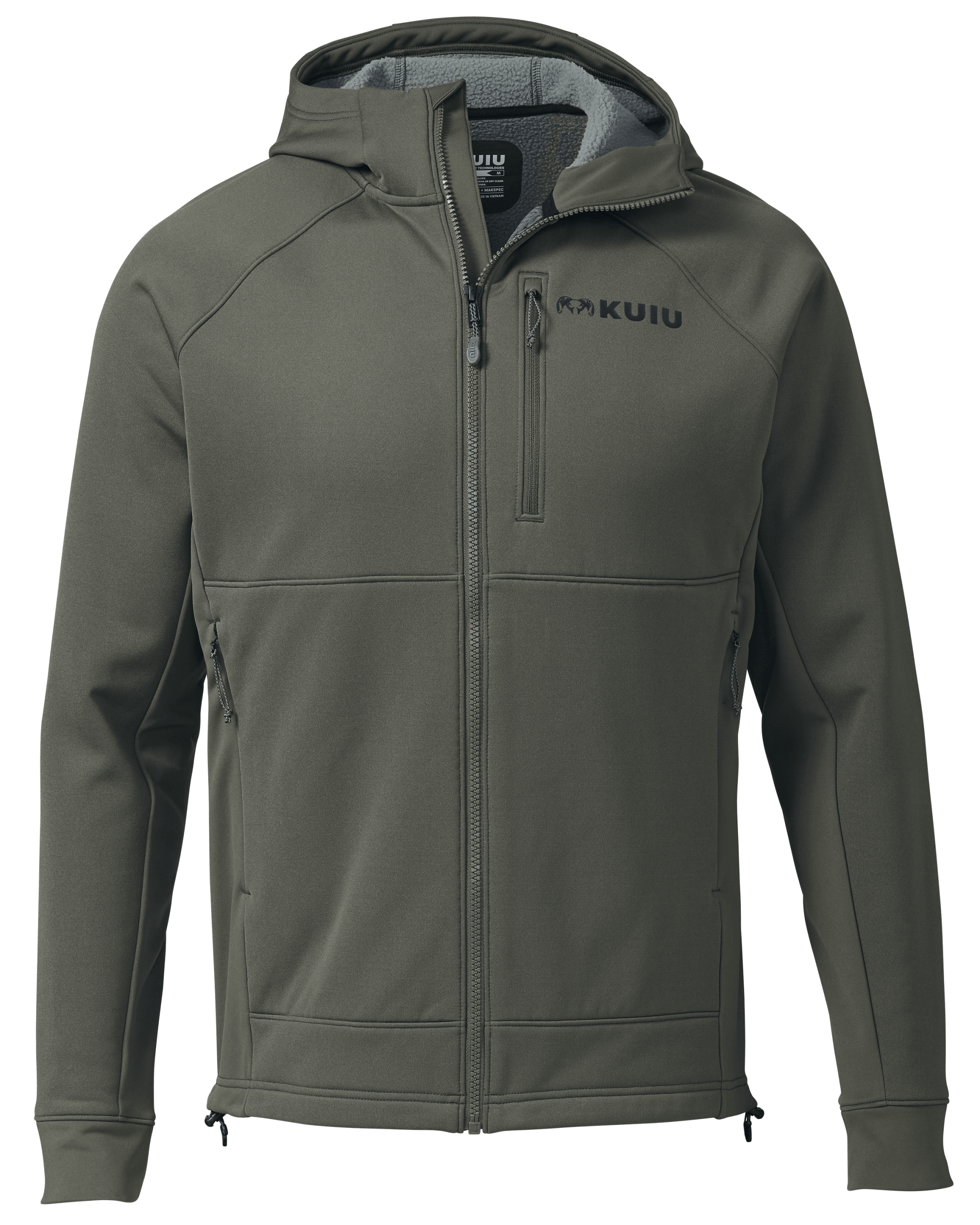 StrongFleece 275 Full Zip Hoodie | Ash