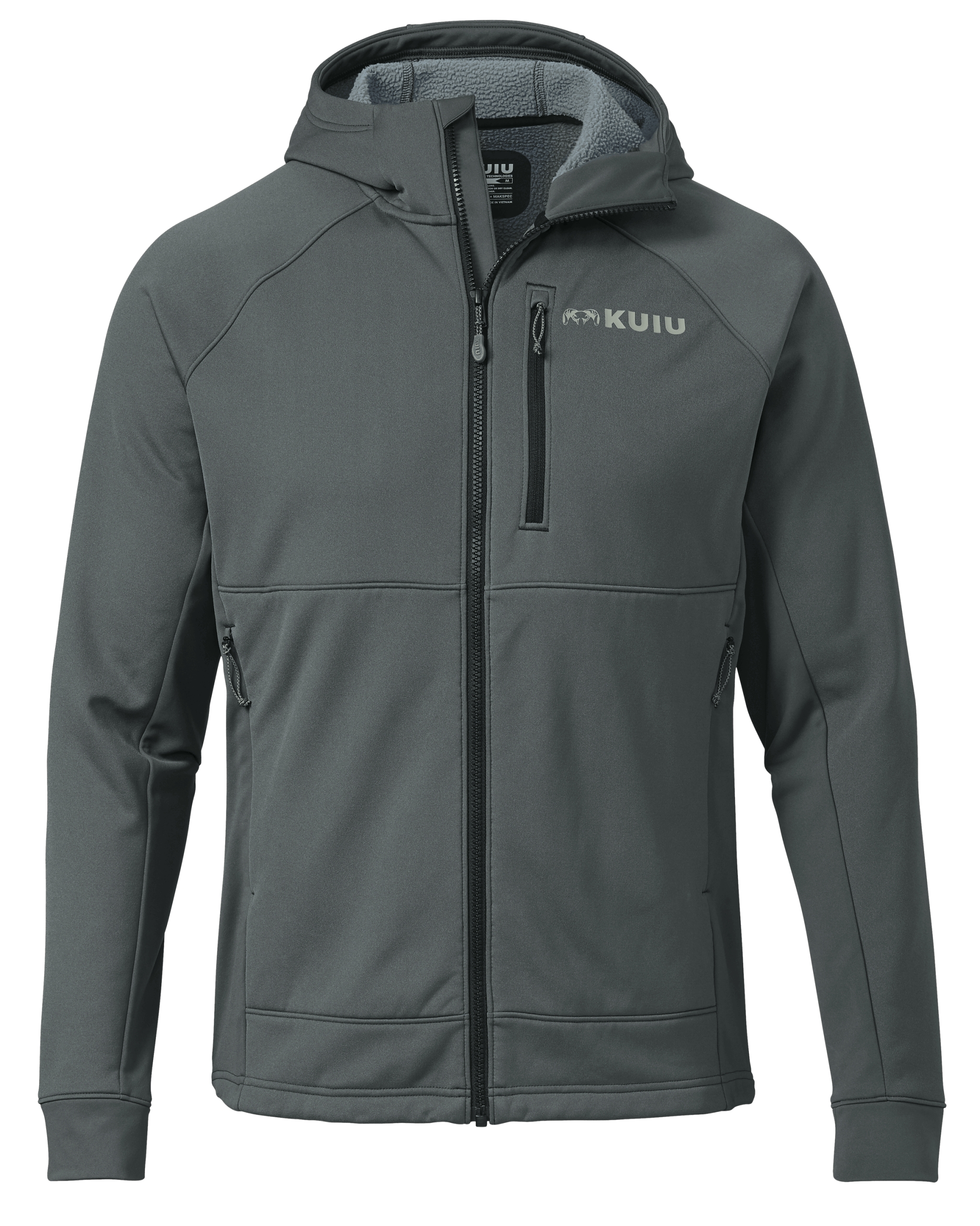 StrongFleece 275 Full Zip Hoodie | Gunmetal