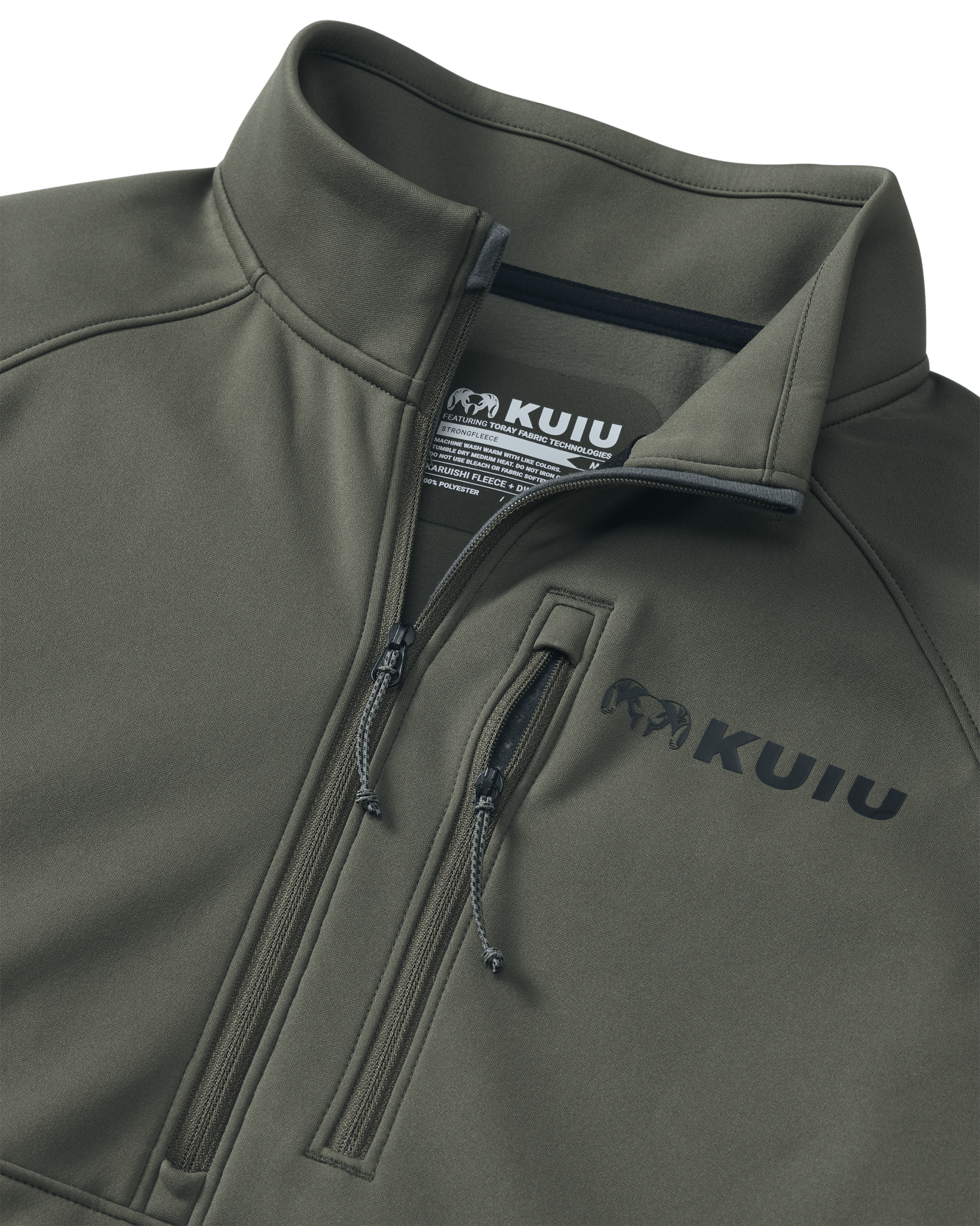 StrongFleece 190 Zip-T | Ash - 图片 3