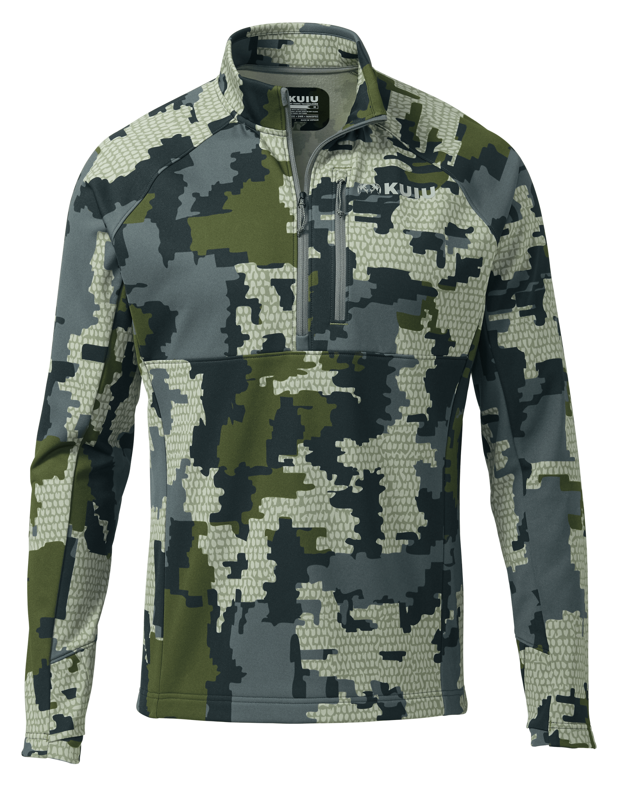 StrongFleece 190 Zip-T | Verde