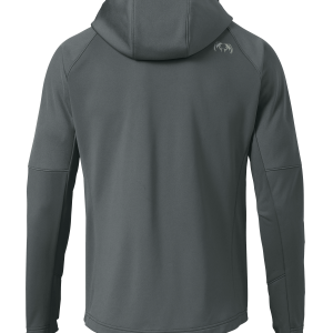 Alternative view of StrongFleece 235 Zip-T Hoodie | Gunmetal