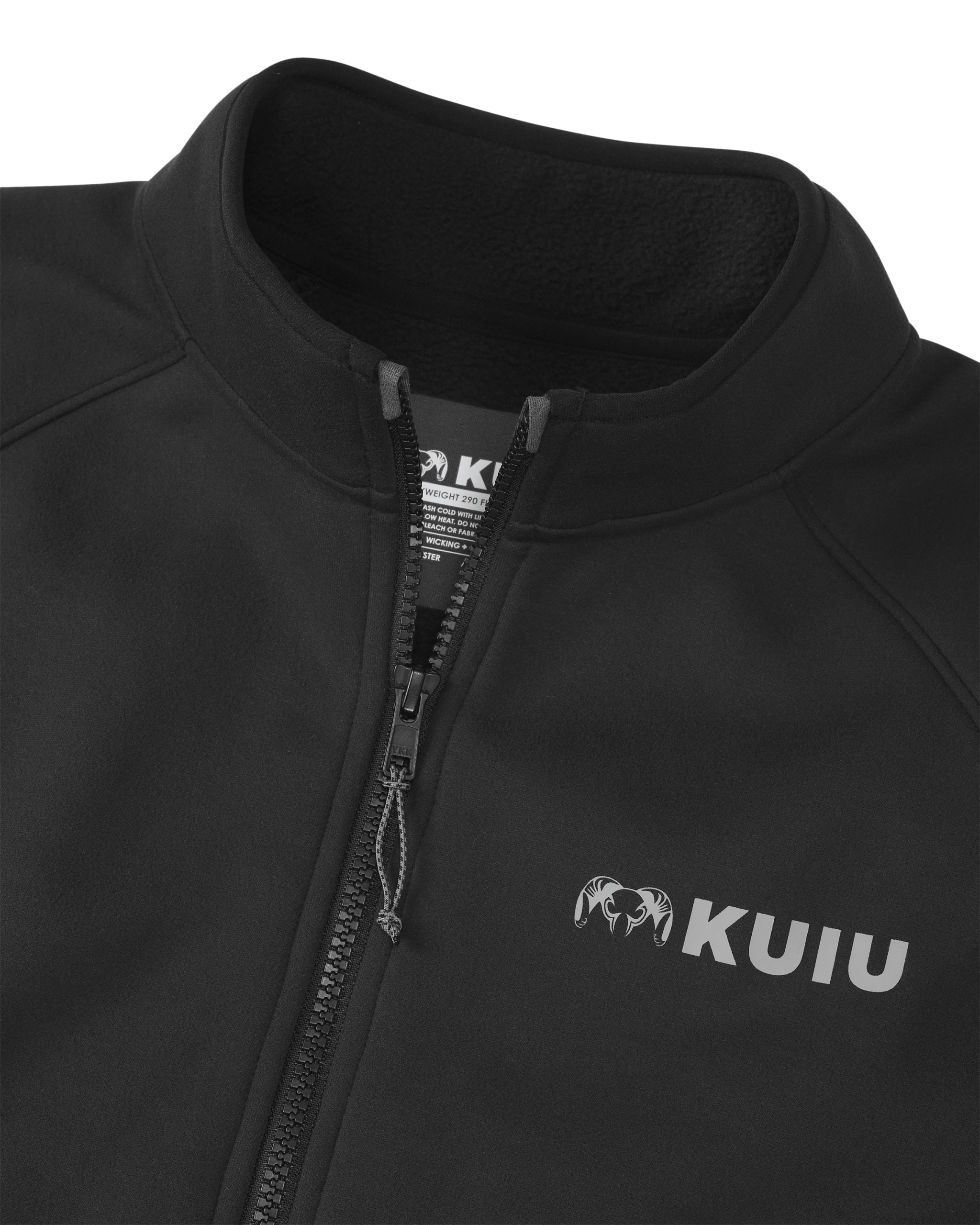 Encounter 290 Fleece Zip-T | Black - 图片 2