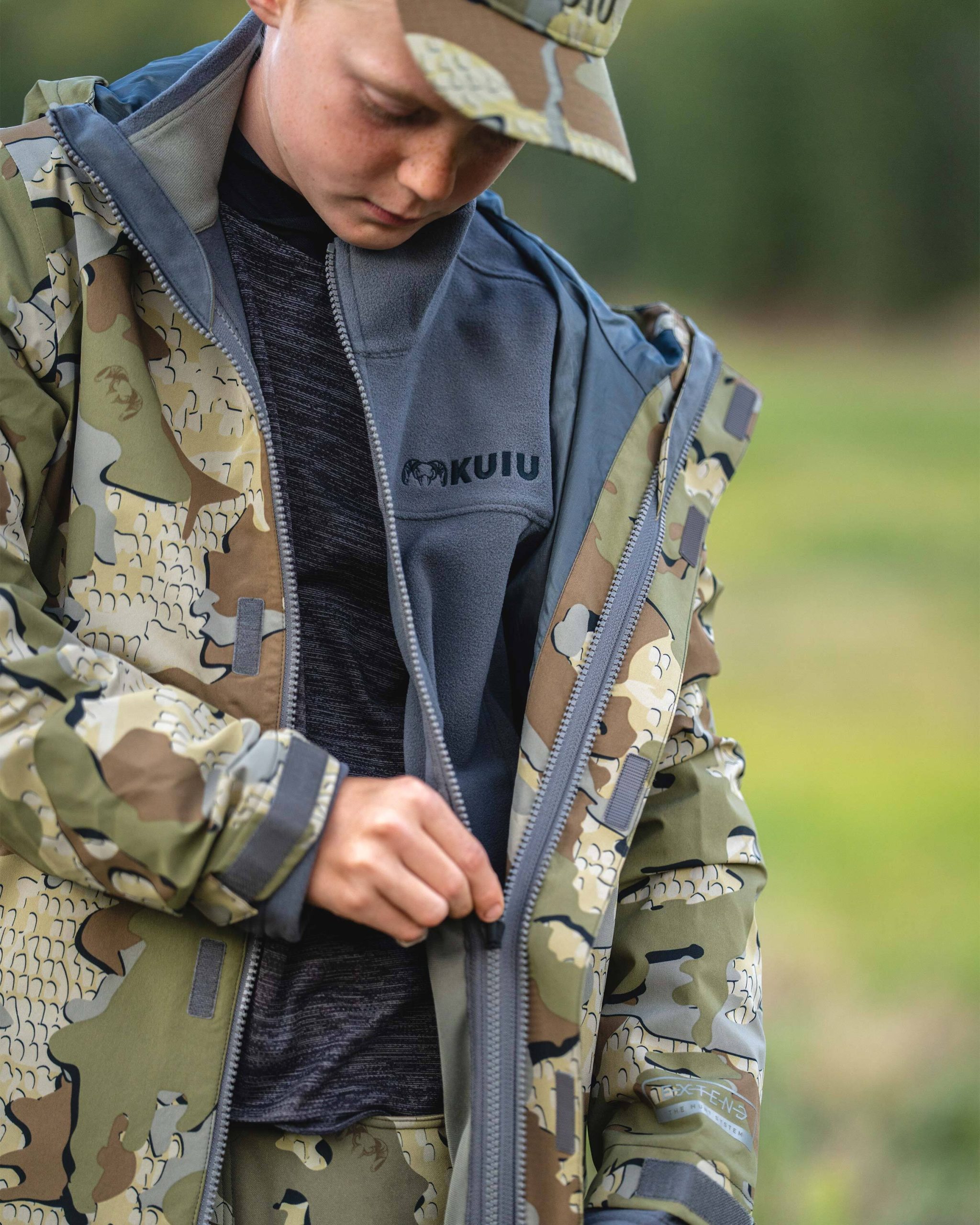 Youth Versa Fleece Full Zip | Verde - 图片 6