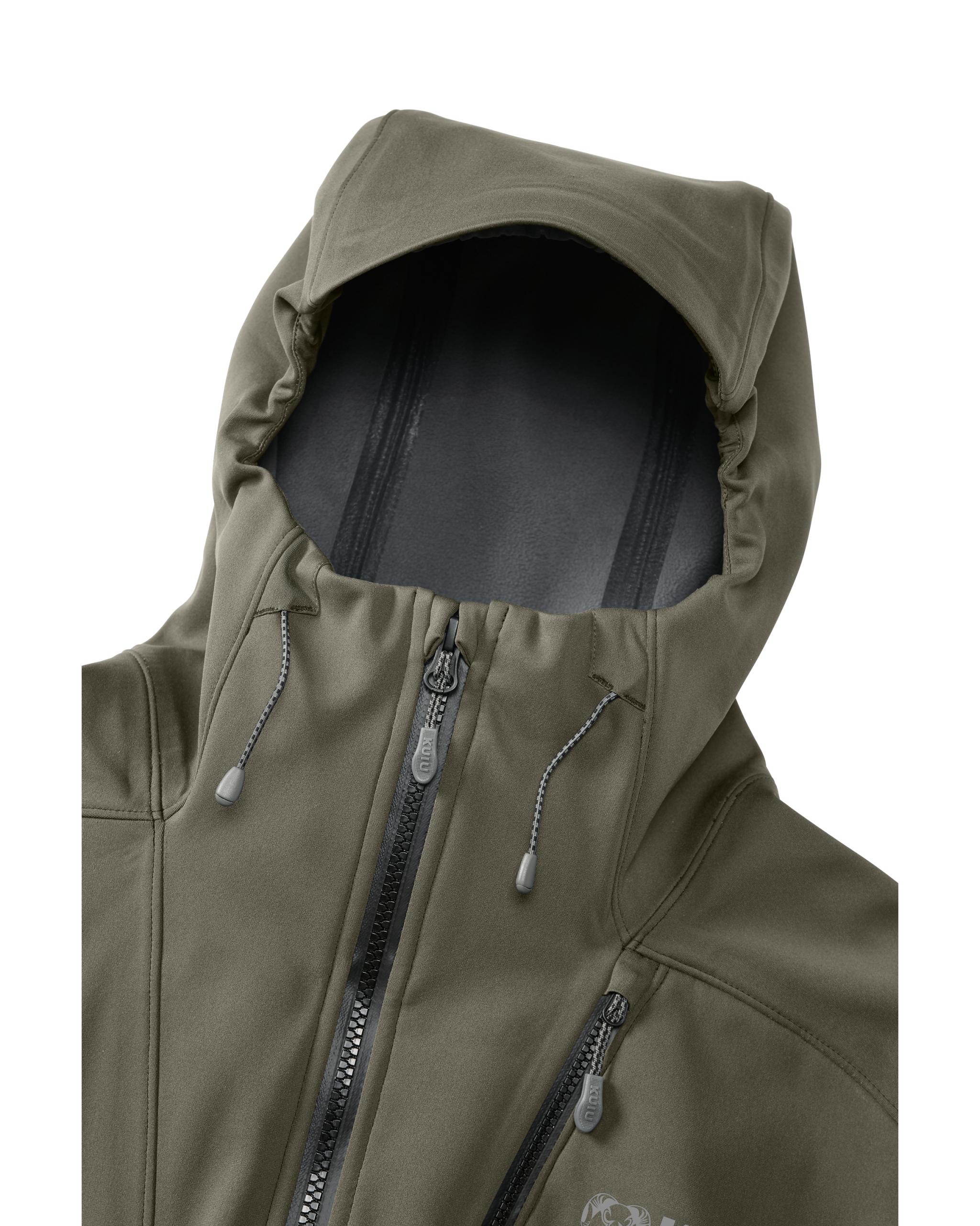 Axis Hybrid Hooded Jacket | Ash - 图片 7