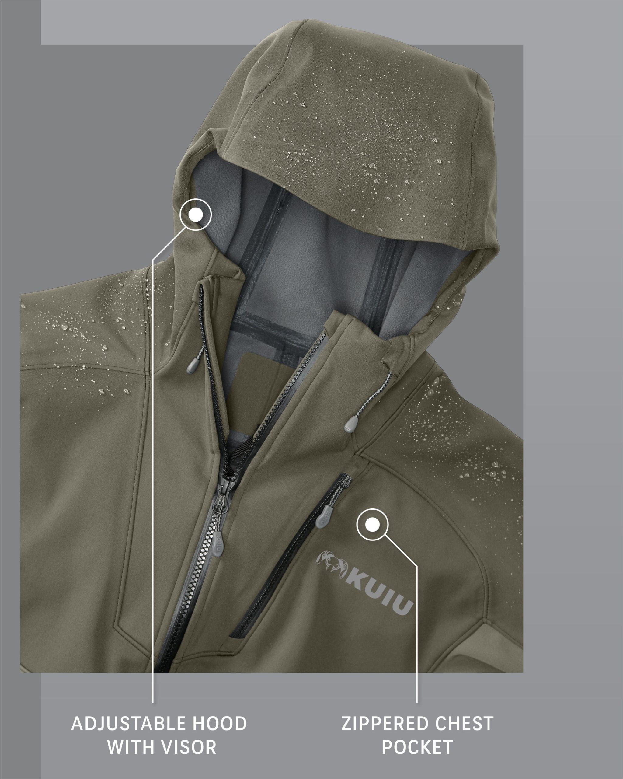Axis Hybrid Hooded Jacket | Ash - 图片 3
