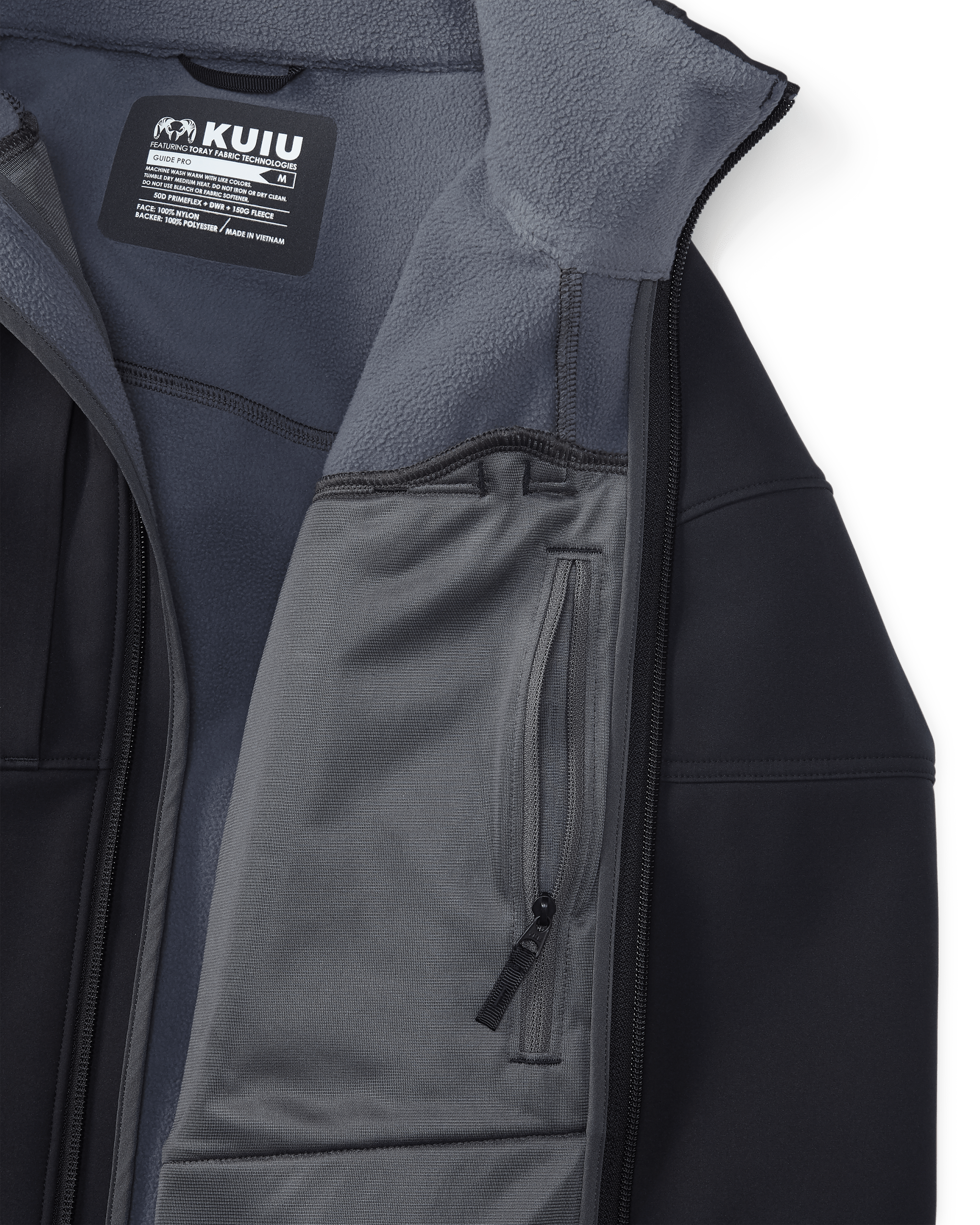 Women's Guide PRO Hooded Jacket | Black - 图片 5